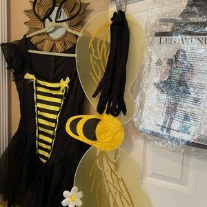 Leg Avenue Bumble Bee Womens Costume 1X/2X